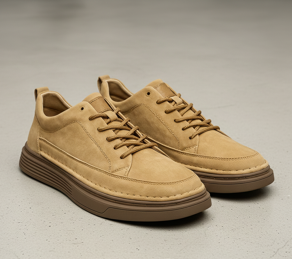 Soltero Men's Lightweight Leather Shoes | Comfort