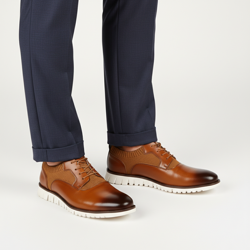 Valdren Men's Everyday Oxford Style Sneakers | Work