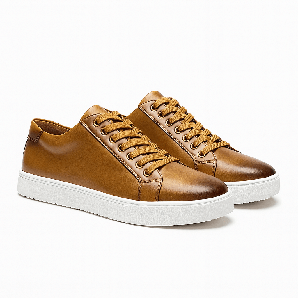 Primecraft Men's Urban Leather Sneakers | Casual