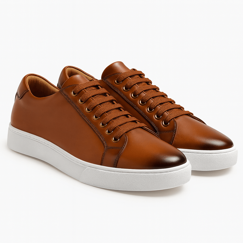 Primecraft Men's Urban Leather Sneakers | Casual